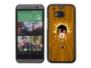 MOONCASE Hard Protective Printing Back Plate Case Cover for HTC One M8 No.3009624