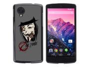 MOONCASE Hard Protective Printing Back Plate Case Cover for LG Google Nexus 5 No.0007460