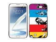MOONCASE Hard Protective Printing Back Plate Case Cover for Samsung Galaxy Note 2 N7100 No.3008152