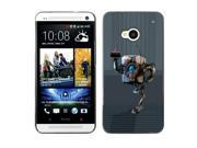 MOONCASE Hard Protective Printing Back Plate Case Cover for HTC One M7 No.3007836