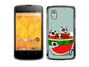 MOONCASE Hard Protective Printing Back Plate Case Cover for LG Google Nexus 4 No.3009426