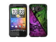 MOONCASE Hard Protective Printing Back Plate Case Cover for HTC Desire HD G10 No.3007781