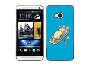 MOONCASE Hard Protective Printing Back Plate Case Cover for HTC One M7 No.3002185