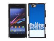 MOONCASE Hard Protective Printing Back Plate Case Cover for Sony Xperia Z1 Compact No.3003268
