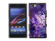 MOONCASE Hard Protective Printing Back Plate Case Cover for Sony Xperia Z1 Compact No.3003429