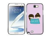 MOONCASE Hard Protective Printing Back Plate Case Cover for Samsung Galaxy Note 2 N7100 No.3003634