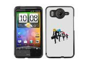 MOONCASE Hard Protective Printing Back Plate Case Cover for HTC Desire HD G10 No.3003460