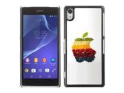 MOONCASE Hard Protective Printing Back Plate Case Cover for Sony Xperia Z2 No.3003500