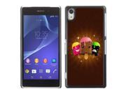 MOONCASE Hard Protective Printing Back Plate Case Cover for Sony Xperia Z2 No.3003615