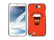 MOONCASE Hard Protective Printing Back Plate Case Cover for Samsung Galaxy Note 2 N7100 No.5003315