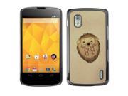 MOONCASE Hard Protective Printing Back Plate Case Cover for LG Google Nexus 4 No.3009393