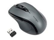 Kensington Pro Fit Mid Size Wireless Mouse Graphite Gray