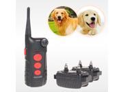 Aetertek AT 918C For 2 Dogs 550M Remote Waterproof Dog Training Shock Collar Flashlight