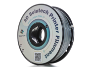 3D Solutech 1.75mm Real Grey PLA 2.2 LBS 1KG Filament for Makerbot Reprap Afinia UP and common 3D Printer. MADE IN USA