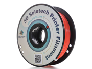 3D Solutech 1.75mm Red PLA 2.2 LBS 1KG Filament for Makerbot Reprap Afinia UP and common 3D Printer. MADE IN USA