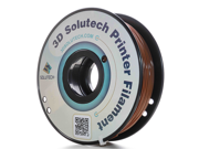 3D Solutech 1.75mm Real Brown PLA 2.2 LBS 1KG Filament for Makerbot Reprap Afinia UP and common 3D Printer. MADE IN USA
