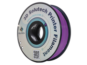 3D Solutech 1.75mm Real Purple PLA 2.2 LBS 1KG Filament for Makerbot Reprap Afinia UP and common 3D Printer. MADE IN USA