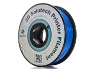 3D Solutech 1.75mm Real Blue PLA 2.2 LBS 1KG Filament for Makerbot Reprap Afinia UP and common 3D Printer. MADE IN USA