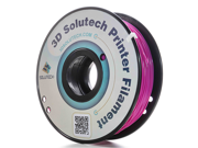 3D Solutech 1.75mm Purple ABS 2.2 LBS 1KG Filament for Makerbot Reprap Afinia UP and common 3D Printer. MADE IN USA