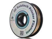 3D Solutech 1.75mm Real Gold ABS 2.2 LBS 1KG Filament for Makerbot Reprap Afinia UP and common 3D Printer. MADE IN USA
