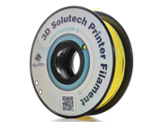 3D Solutech 1.75mm Real Yellow ABS 2.2 LBS 1KG Filament for Makerbot Reprap Afinia UP and common 3D Printer. MADE IN USA