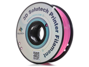 3D Solutech 1.75mm Real Pink ABS 2.2 LBS 1KG Filament for Makerbot Reprap Afinia UP and common 3D Printer. MADE IN USA