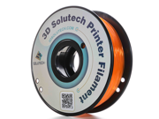 3D Solutech 1.75mm See Through Orange ABS 2.2 LBS 1KG Filament for Makerbot Reprap Afinia UP and common 3D Printer. MADE IN USA