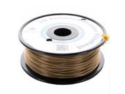 3D Solutech 1.75mm Real Gold PLA 1.1 LBS 0.5KG Filament for Makerbot Reprap Afinia UP and common 3D Printer. MADE IN USA