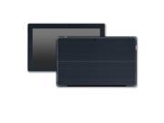 Slate Jet Black Brushed Aluminum Microsoft Surface Pro 3 Skin Stickers Decal Stickerboy Front Back Sides