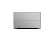 Silver Brushed Aluminum Microsoft Surface Pro 3 Skin Stickers Decal Stickerboy Back Only