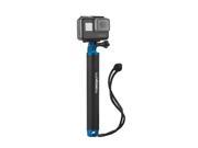 Luxebell Floaty Bobber Floating Hand Grip Waterproof Pole Carbon Fiber For Gopro Hero 5 4 3 3 2 1 Session Blue