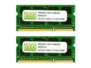 NEMIX RAM 16GB 2 X 8GB DDR3 PC3 8500 SODIMM Memory RAM for Apple MacBook MacBook Pro