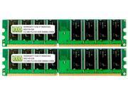 1GB 2 X 512MB DDR 266MHz PC2100 184 pin Memory RAM DIMM for Desktop PC