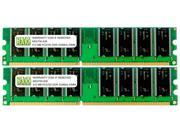 1GB 2 X 512MB DDR 333MHz PC2700 184 pin Memory RAM DIMM for Desktop PC