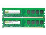 2GB 2 X 1GB DDR2 533MHz PC2 4200 240 pin Memory RAM DIMM for Desktop PC