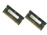 1GB 2X512MB DDR 333MHz PC2700 200 pin SODIMM Laptop Memory RAM