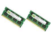 4GB 2X2GB DDR3 1333MHz PC3 10600 204 pin SODIMM Laptop Memory RAM