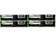 NEMIX RAM 8GB 4 x 2GB DDR2 800MHz PC2 6400 240 pin 1.8V Dual Rank ECC Fully Buffered Server Memory Module
