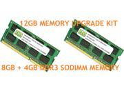 12GB 4GB 8GB SODIMM DDR3 PC3 10600 Memory RAM for Apple MacBook Pro 2012 current 9 1 9 2 MD101LL A