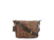 Phive Rivers Leather Messenger Bag Brown