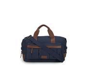Phive Rivers Leather Duffle Bag Weekender Bag Blue