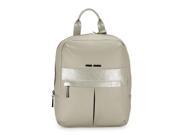 Phive Rivers Women s Leather Backpack Beige PR1215