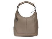Phive Rivers Women s Leather Hobo Bag Grey PR1277
