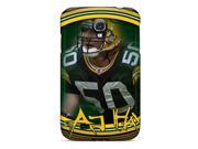 High quality Durable Protection Case For Galaxy S4 green Bay Packers