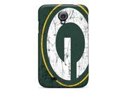 Rugged Skin Case Cover For Galaxy S4 Eco friendly Packaging green Bay Packers