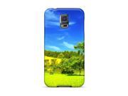 Hot Fashion Roj2270fsmU Design Case Cover For Galaxy S5 Protective Case summer House Green Field