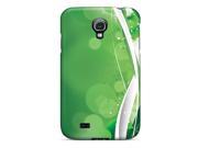 Galaxy S4 Case Slim [ultra Fit] Green And White Protective Case Cover