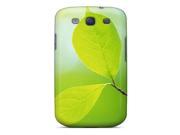 Galaxy High Quality Tpu Case Spring Green Leaves Hd OAA8302DMBr Case Cover For Galaxy S3
