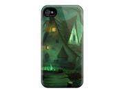 Special Design Back Green House Phone Case Cover For Iphone 5 5S SE