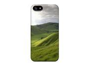 New Iphone 5 5S SE Case Cover Casing green Hill Sun In Dark Sky